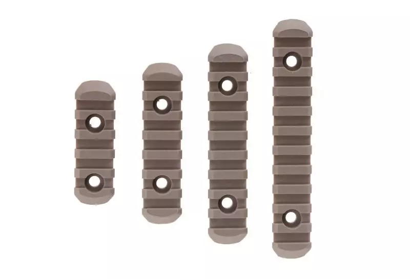 Jeu de rails RIS en polymère pour gripu MOE - tan