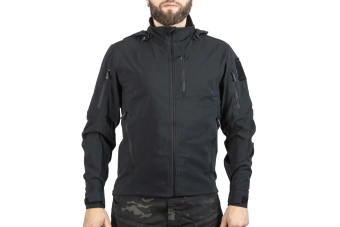 Kurtka Softshell Emerson Blue Label "Fog" Czarny
