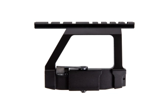 CNC dovetail mount for AK series airsoft guns Black