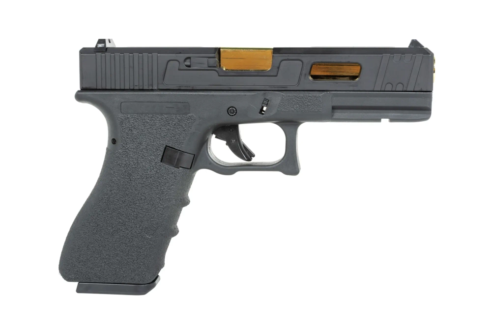 East Crane EC-1105 ASG pistool Zwart en goud