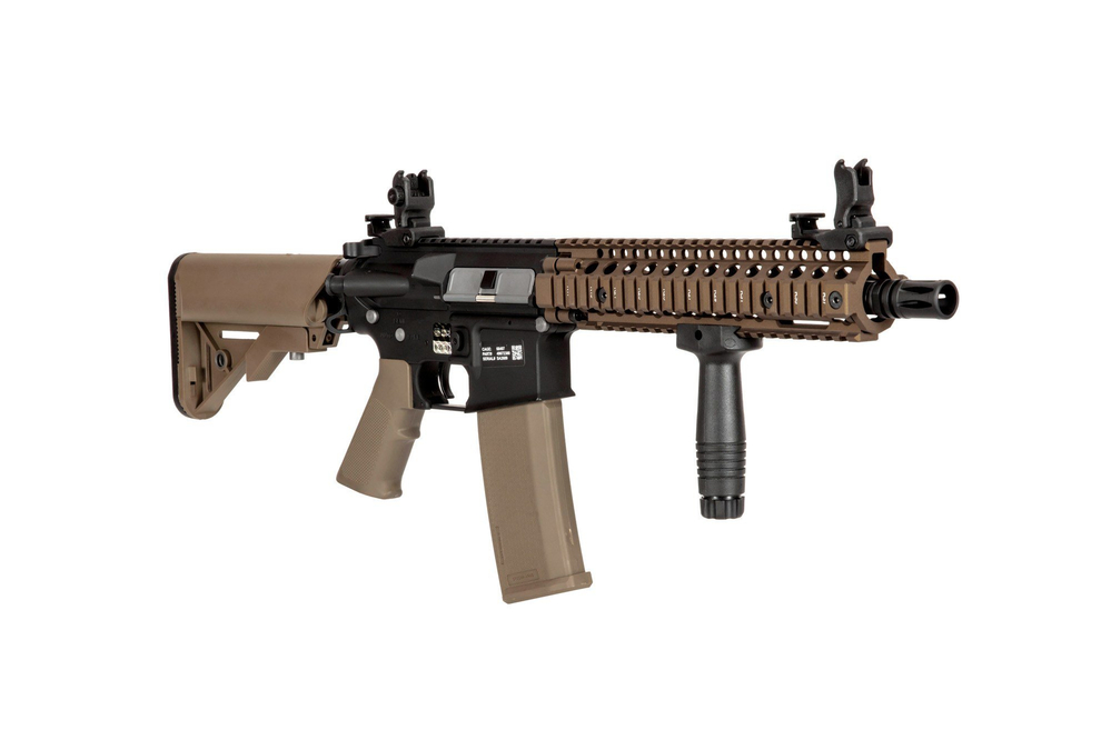Specna Arms Daniel Defense® MK18 SA-E19 EDGE™ Kestrel™ ETU 1.14 J Chaos Brons ASG Karabijn
