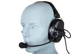 Tac-Sky WYS0142B Auricular de diadema posterior Negro