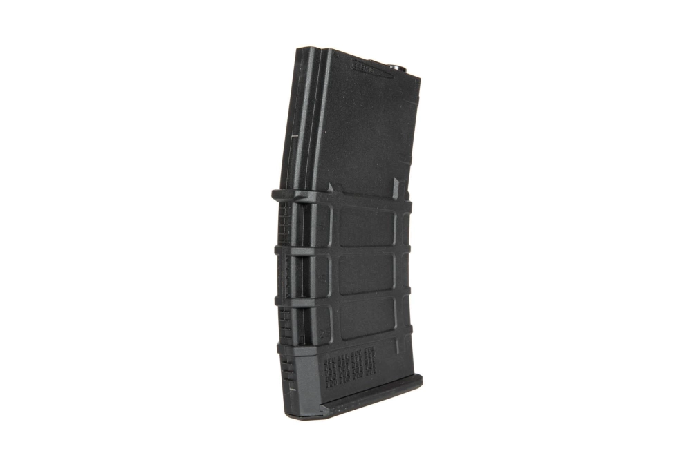 Polimerowy magazynek mid-cap 120 kulek do replik M4/M16 - czarny