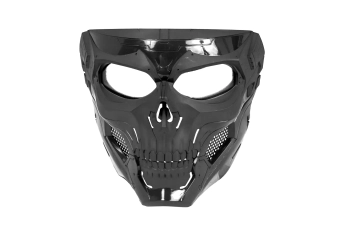 Skull Messenger Mask - black