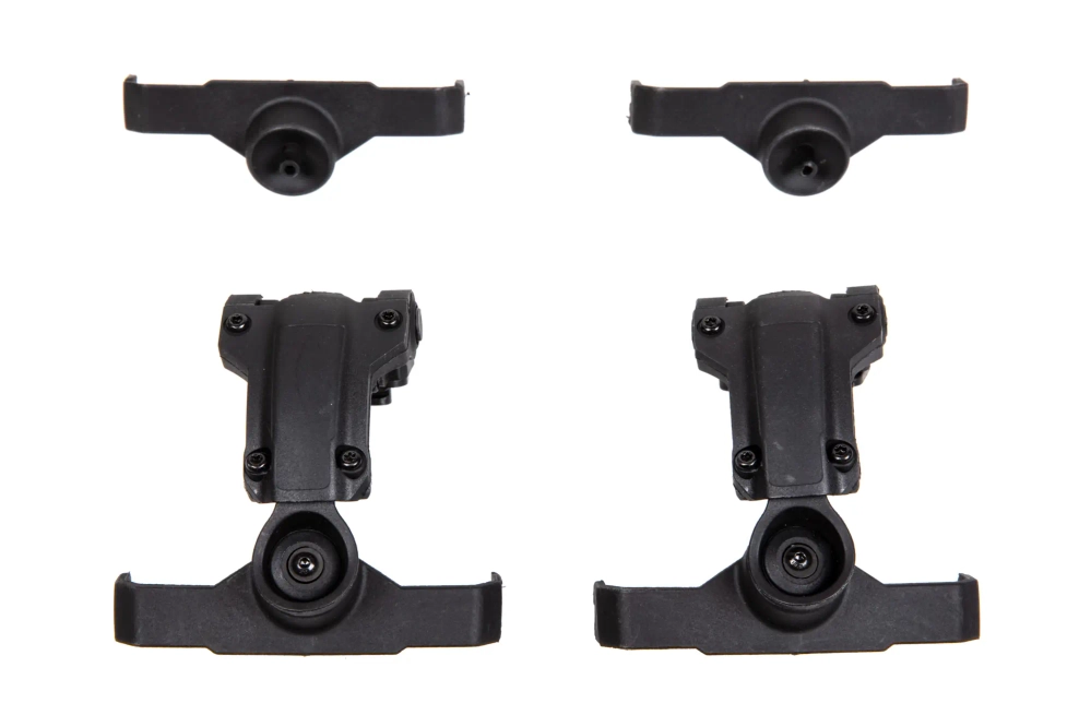 Adaptador de auriculares MSA Sordin para raíles Team Wendy (tipo AMP) - Negro