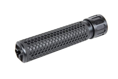 Set replica geluiddemper HY-201 type QD met replica vlamdempers M139 QDC Cyma Zwart