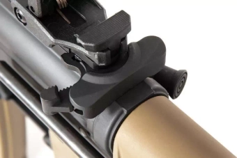 Réplica fusil SA-E12 PDW EDGE™ ASTER™ V2 Custom - Half-Tan