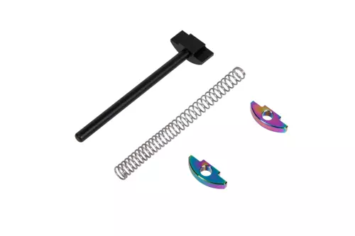 Aluminium schuifset voor AAP-01 Action Army replica serie - Zwart