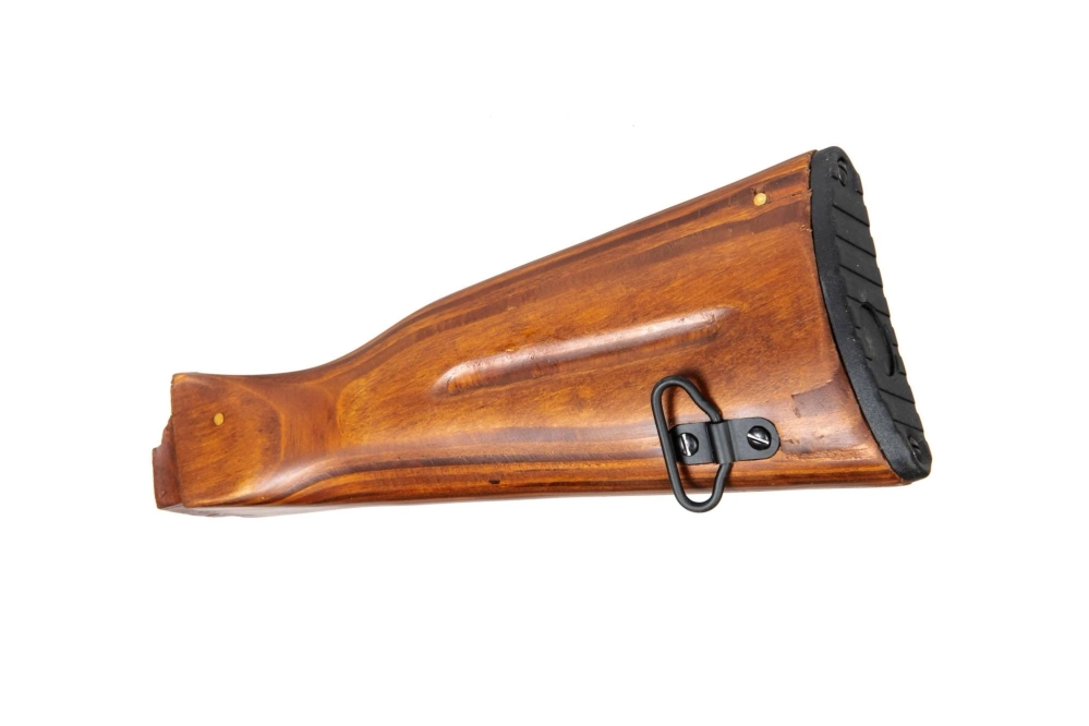 Wooden stock for AK74 type replicas