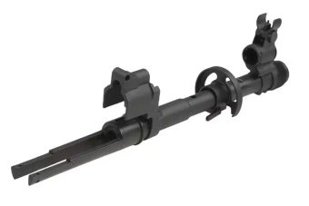 Ocelový montáž vnější hlavněj na airsoftové zbraně ELAKS74U