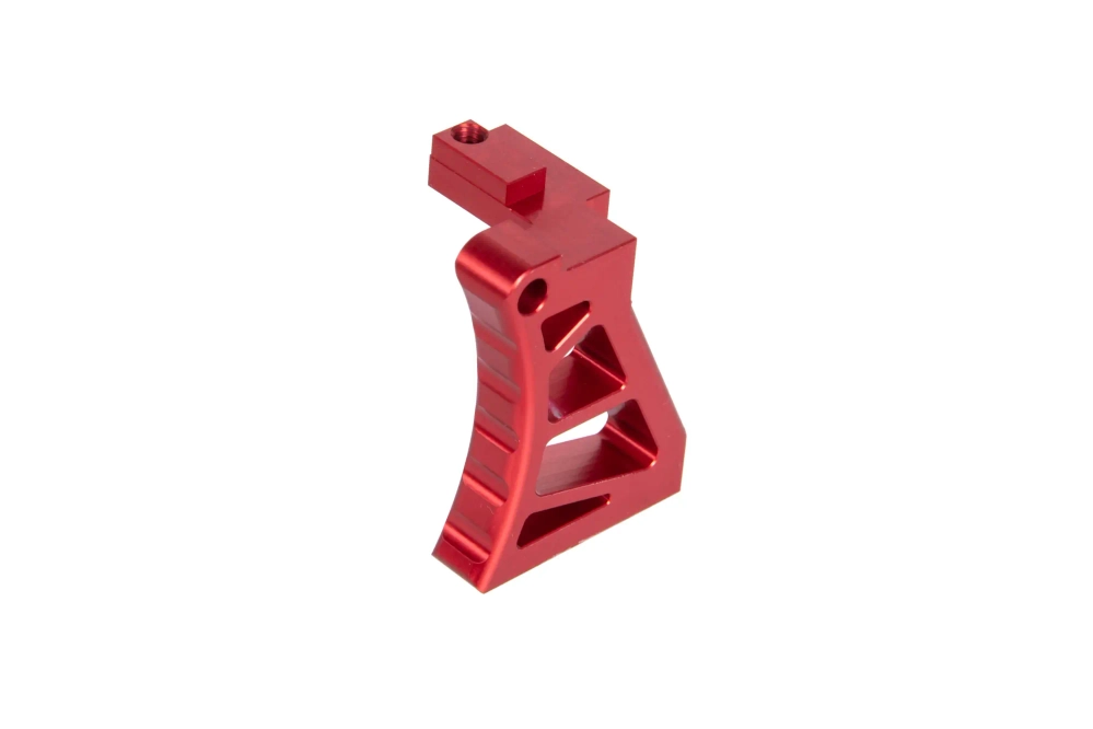 Gatillo de aluminanio CNC para réplicass STORM PC1 Rojo