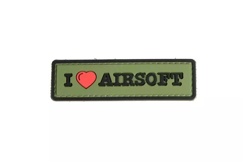 Parche 3D - I Love Airsoft 
