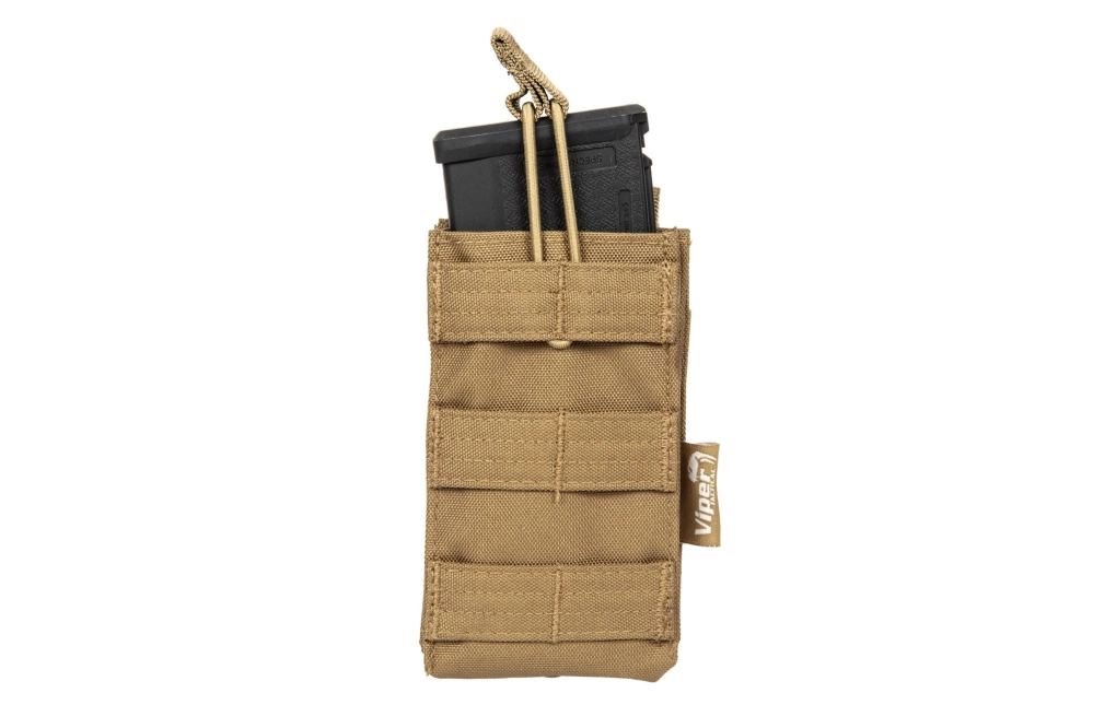 Bolsa de liberación rápida para 1 cargador tipo M4/M16 - Coyote