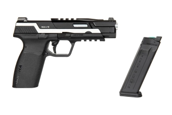Pistola de airsoft Piraña TR - plata