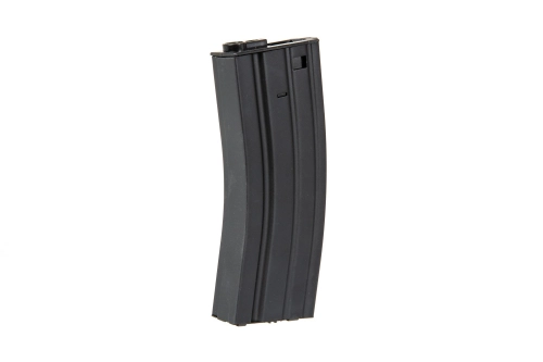 Chargeur Hi-Cap 300 billes pour répliques M4/M16 - noir