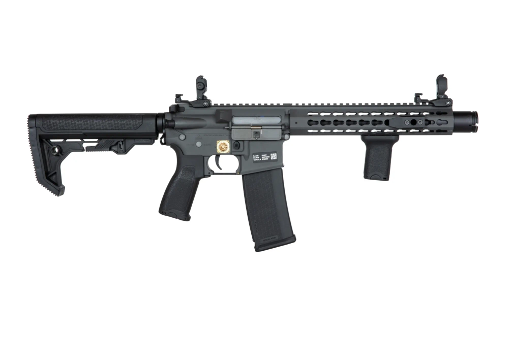 Replika karabinka SA-E07 EDGE™ Gray  - Light Ops Stock