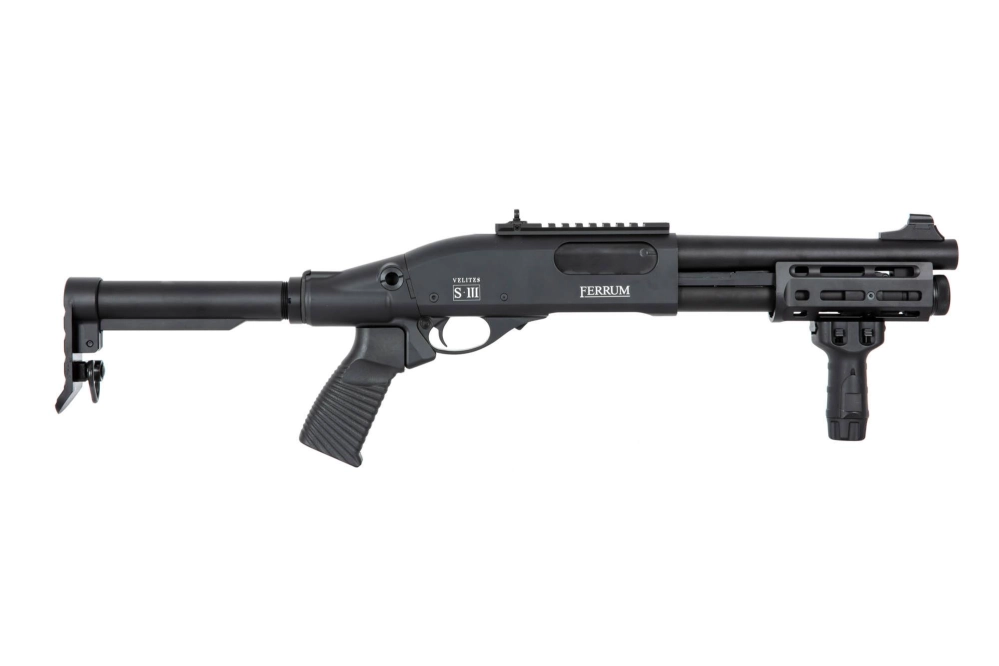 Escopeta de airsoft VELITES FERRUM S-III - negro