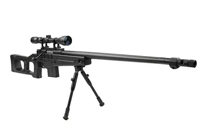 Fusil airsoft fusil de sniper MB4409D - avec lunette et bipode