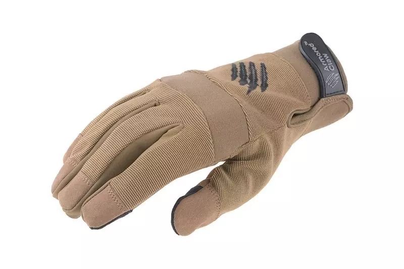 Guantes tácticos Tiro con garra blindada para clima frío - bronceado