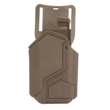 Universele holster Wosport voor pistolen met X300A GB-81 Tan zaklamp