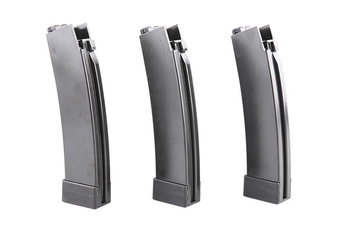 Set of 3 Low-Cap Magazines (75 BBs) for Scorpion EVO 3 - A1 Replicas