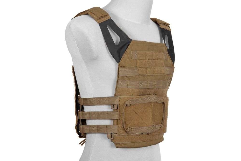 Kamizelka taktyczna Rush 2.0 Plate Carrier - tan