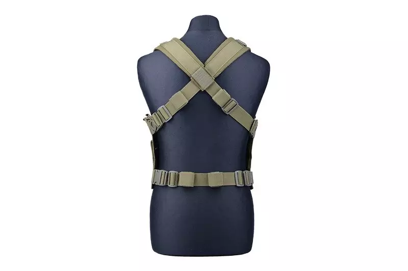 Chaleco táctico Scout Chest rig - verde oliva