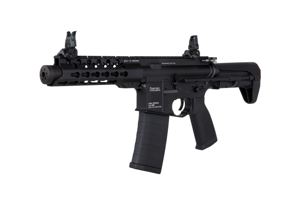KWA VM4 RONIN 6 PDW S-AEG 2.5 Assault Rifle Airsoft Gun 2.5 Black