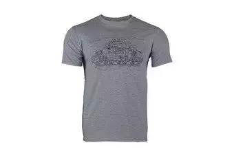 Military Culture T-Shirt - Type C - Compet Grey