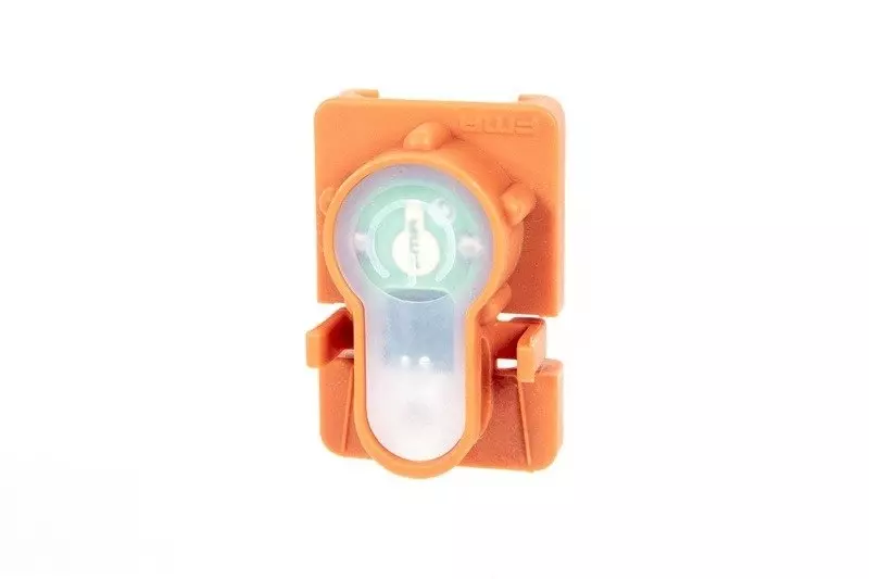 Marcador electrónico Lightbuck RIS - naranja (luz verde)