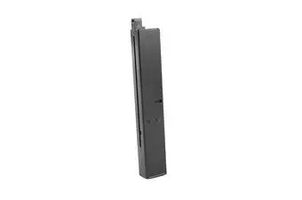 Chargeur hi-cap 120 plombs pour répliques IWI SMG SD - noir