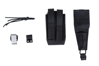 Funda Wosport para cargadores M4/M16 tipo MG-128 Negro