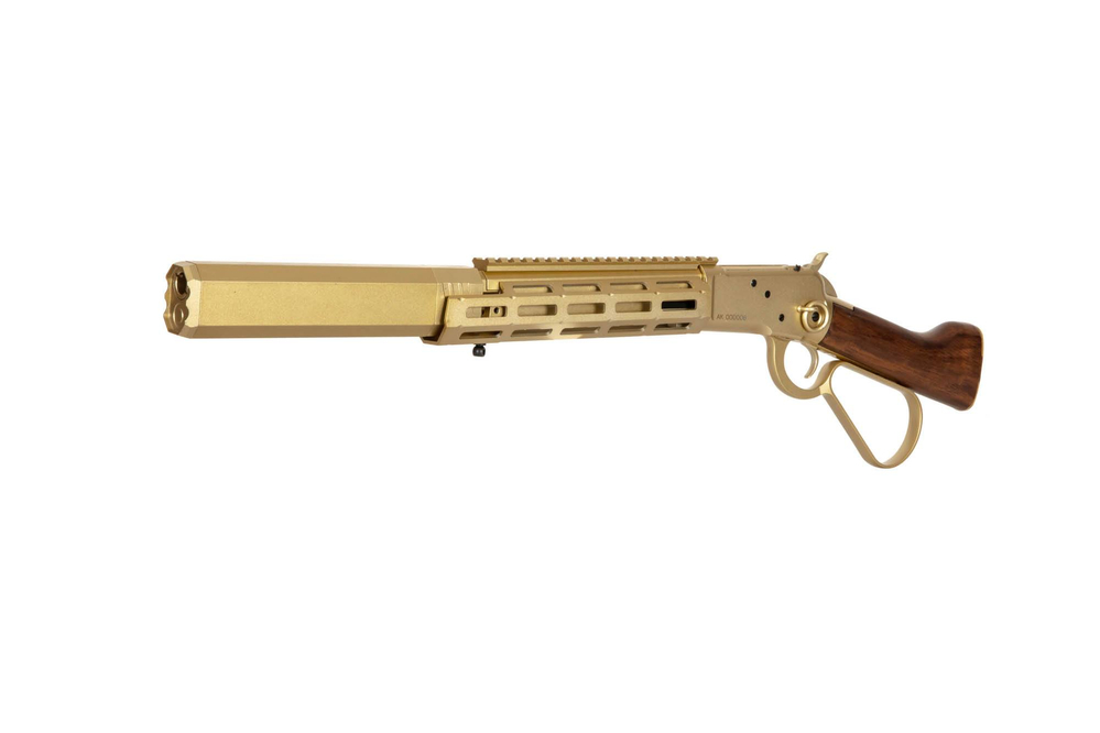 Réplica de fusil 1873RS (madera auténtica) - oro