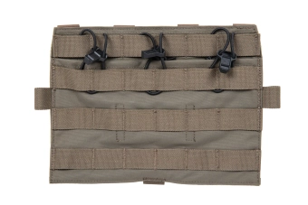 Panel de carga Ape Force Gear para 3 cargadores M4/M16 Flat Ranger Green