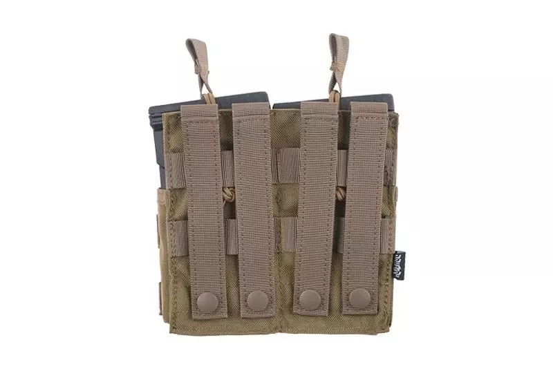Double Open 7.62 Magazine Pouch - Tan