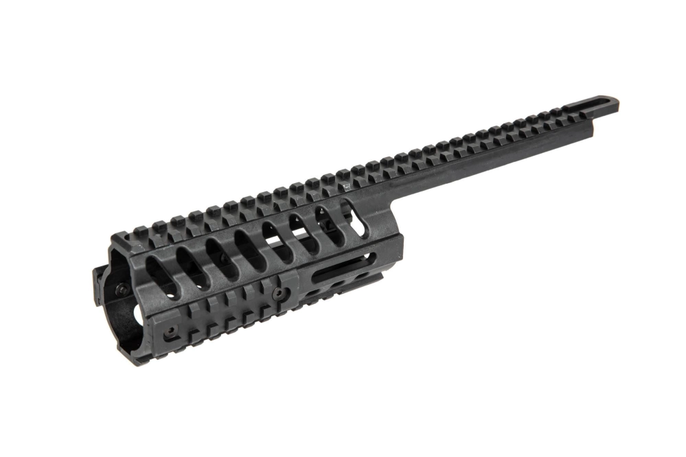 6 přední část RIS pro zbraní typ M4/M16 - černá"