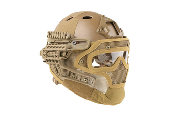 Réplique du casque FAST Gunner (PJ) - Tan