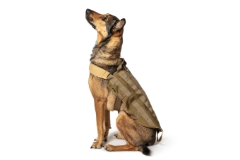 Gilet tactique pour chien - tan