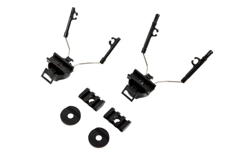 Jeu de 2 protections auditives montagey - noir