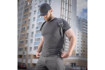 93/7 T-Shirt M - Dark Grey