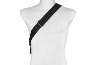 Sac à bandoulière tactique - noir