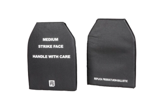 SAPI M Dummy Plates (Front and Back) - Black 