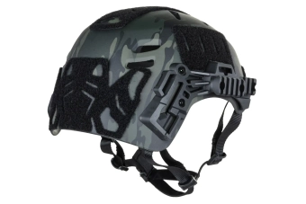 Wosport EX HL-102-E helm replica (standaard versie) MC Zwart