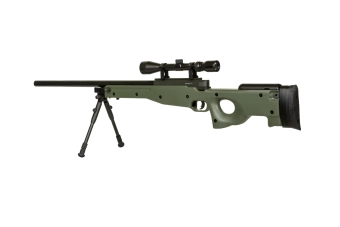 Warrior I  Sniper Rifle Replica (with scope and bipod) - Olive