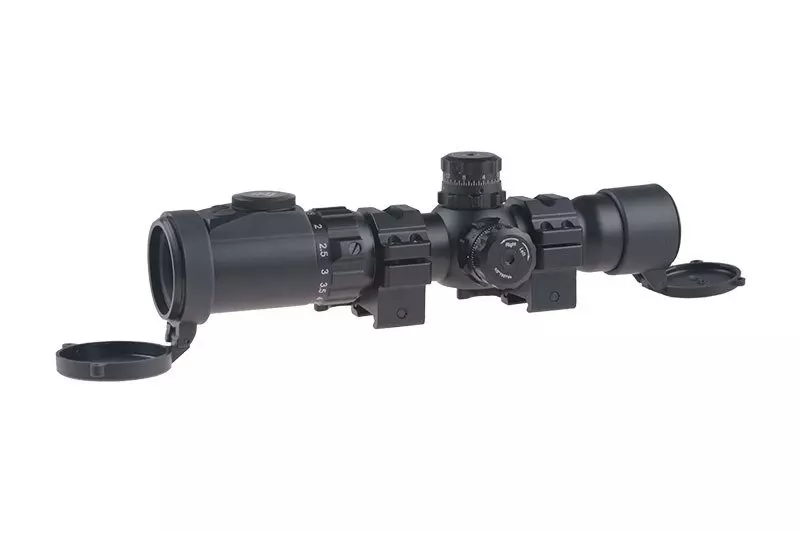 Visor AccuShot CQB de 1-4,5x28 puntos circulares