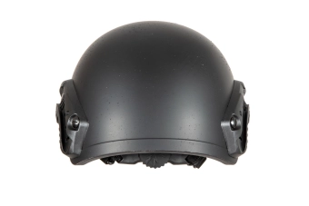 Casco Ballistic Aramid Heavy Version réplica L/XL negro