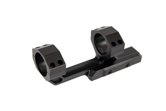 One-piece angled scope mount - Black