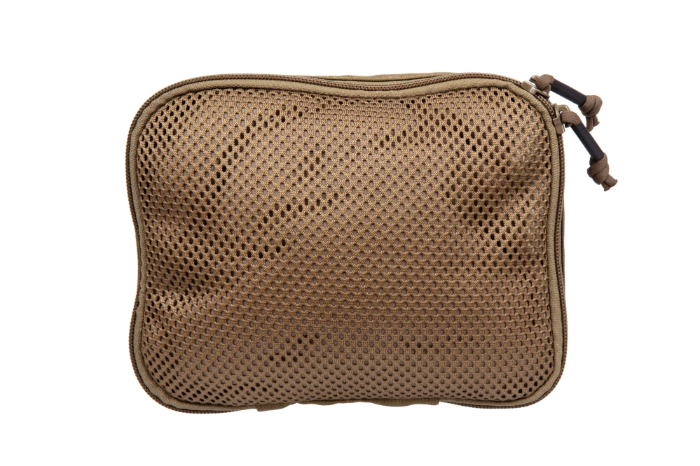 Bolsillo con ventana de malla - Marrón coyote