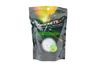 Kuličky Rockets Professional BIO 0,23g - 0,5kg - bílé