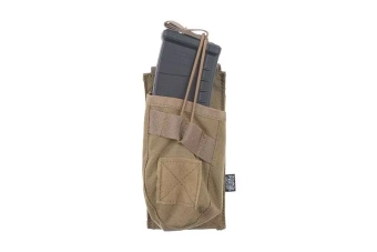 Single OPEN Pouch for AK Magazines - Tan